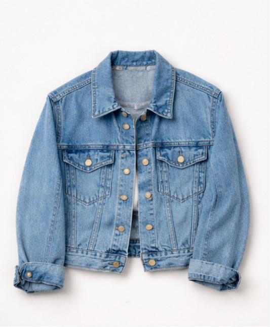 Vintage Wash Denim Jacket