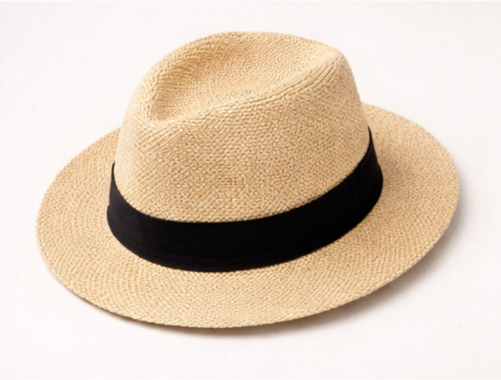 Woven Straw Sun Hat